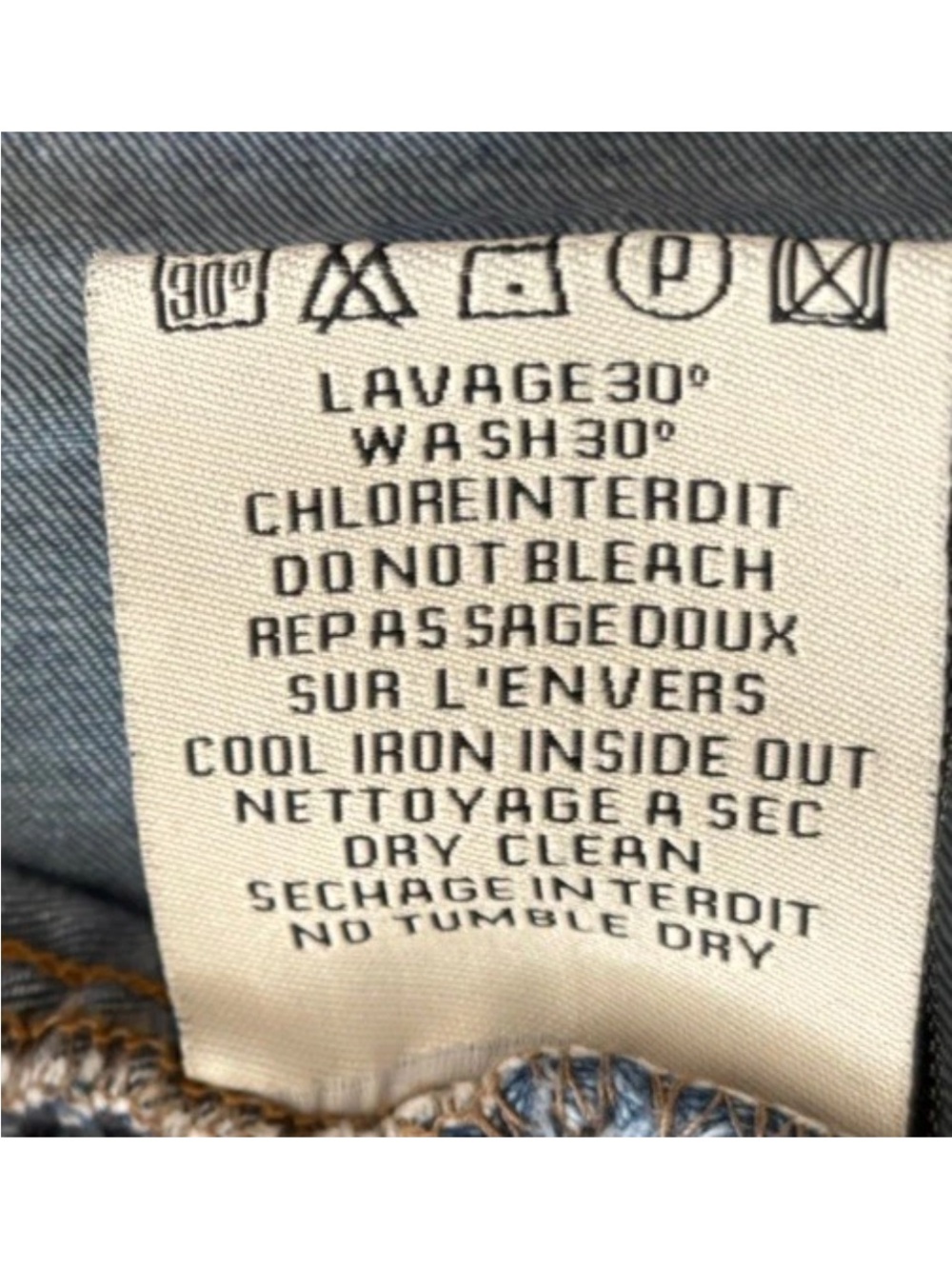 Balmain Paris Men’s 38 Distressed Biker Moto Jeans Zip Pockets - Picture 13 of 13